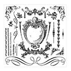 Prima Iron Orchid Designs Decor Clear Stamp Sets