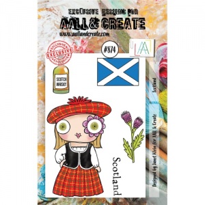 AALL & Create A7 Stamp Set #874 - Scotland