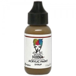 Dina Wakley Media Heavy Body Acrylic Paint - Syrup - 1oz