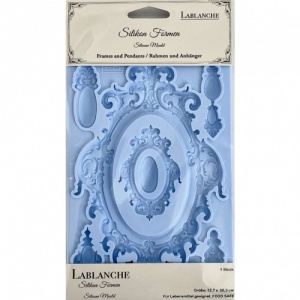 LaBlanche Silicone Mould - Frames and Pendants