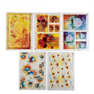 Paper Designs Rice Paper Collection - Flowers