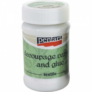 Pentart Decoupage Varnish and Glue for Textile - 100ml