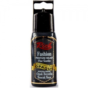 Rich Hobby Opaque Dimensional Paint - Black