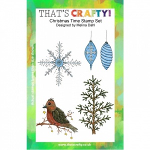 That's Crafty! Clear Stamp Set - Christmas Time