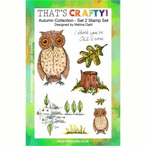 That's Crafty! Clear Stamp Set - Autumn Collection - Set 2