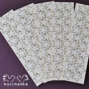 Wycinanka Chipboard - Tiny Stars