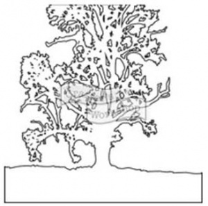 Crafter's Workshop Stencil - Mini Treescape - TCW249S