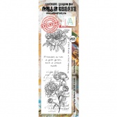 AALL & Create Border Stamp #273 - Unfurling Petals