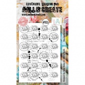 AALL & Create A6 Stamp #835 - Rose Background