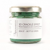 Calambour Crackle Effect Paste - Bottle Green