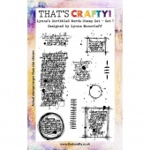 That's Crafty! Clear Stamp Set - Lynne's Scribbled Words - Set 1