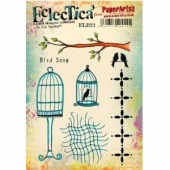 PaperArtsy Cling Mounted Stamp Set - Eclectica - Lin Brown - ELB21