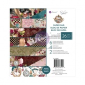 Prima Marketing 6in x 6in Double-Sided Paper Pad - Lost in Wonderland