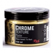 Rich Hobby Chrome Texture Paste - White Gold