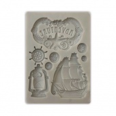 Stamperia A6 Silicone Mould - Songs of the Sea - Adventure - KACM20
