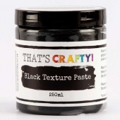That's Crafty! Black Texture Paste