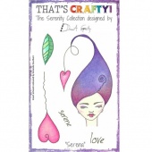 That's Crafty! Clear Stamp Set - The Serenity Collection - Serena