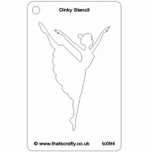 That's Crafty! Dinky Stencil - Dancer - TC094