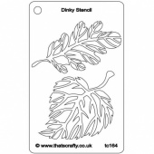That's Crafty! Dinky Stencil - Leaves - TC164