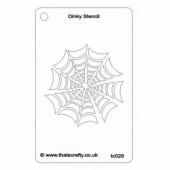 That's Crafty! Dinky Stencil - Spiders Web - TC028