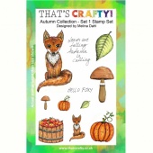 That's Crafty! Clear Stamp Set - Autumn Collection - Set 1