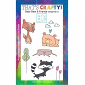 That's Crafty! Clear Stamp Set - Baby Bear and Friends