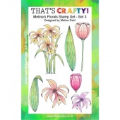 That's Crafty! Clear Stamp Set - Melina's Florals Set 3