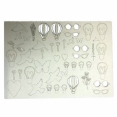 That's Crafty! Surfaces Craftyboard - Balloons and Bulbs