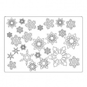 That's Crafty! Surfaces Craftyboard - Snowflakes