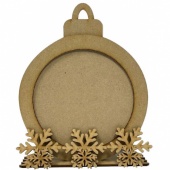 That's Crafty! Surfaces MDF Upright - Bauble