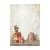 Stamperia A6 Rice Paper Backgrounds - Gear Up for Christmas - DFSAK6026