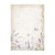 Stamperia A6 Rice Paper Backgrounds - Lavender - DFSAK6024