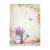 Stamperia A6 Rice Paper Backgrounds - Lavender - DFSAK6024