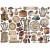 Stamperia Die Cuts Assortment - Coffee and Chocolate - DFLDC87