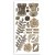 Stamperia Double Sided Paper Cut Outs - Old Lace - SBBCT04