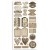 Stamperia Double Sided Paper Cut Outs - Old Lace - SBBCT04