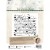 Studio Light Jenine's Mindful Art Essentials Collection Background Stamp - Script & Splatter - JMA-ES-STAMP140