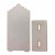 That's Crafty! Surfaces Dinky MDF Uprights - Decorative Top - Pack of 3