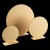 That's Crafty! Surfaces MDF Round Uprights - Pack of 3