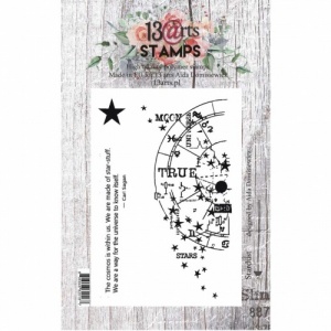13 Arts A7 Clear Stamp Set - Stardust