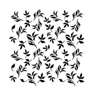 13 Arts Stencil - Tiny Leaves