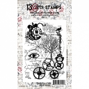 13 Arts A6 Clear Stamp - Victoriana