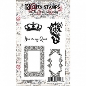13 Arts A7 Clear Stamp - Baroque