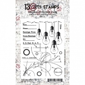 13 Arts A7 Clear Stamp Set - Mr Handsome