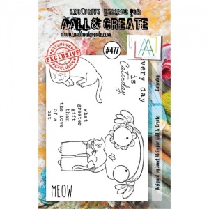 AALL & Create A7 Stamp Set #477 - Caterday