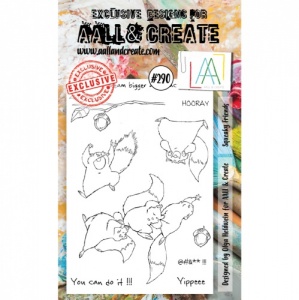 AALL & Create Stamp Set #290 - Squeaky Friends