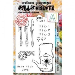 AALL and Create A5 Stamp Set #331 - Made with Love