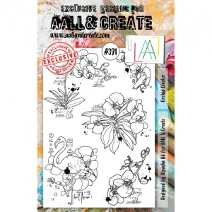 AALL and Create A5 Stamp Set #391 - Orchid Cluster