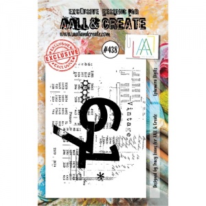 AALL & Create Stamp Set #438 - Ephemera Digits
