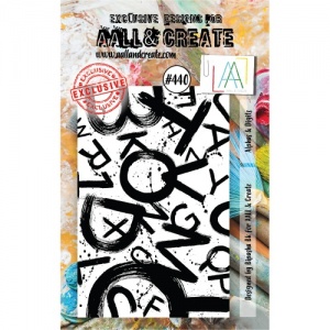 AALL and Create Stamp Set #440 - Alphas and Digits